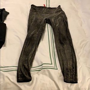 Spanx velvet leggings